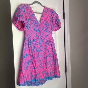 Lilly Pulitzer NWT Suzie Short Sleeve Cotton Dress size 10